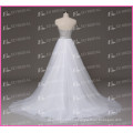 Stunning Sweetheart Beaded Top Floor-length Low Back Wedding Dresses Made in China